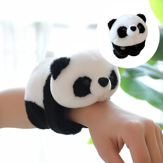 Stuffed Animal Slap Bracelets - Plush Panda