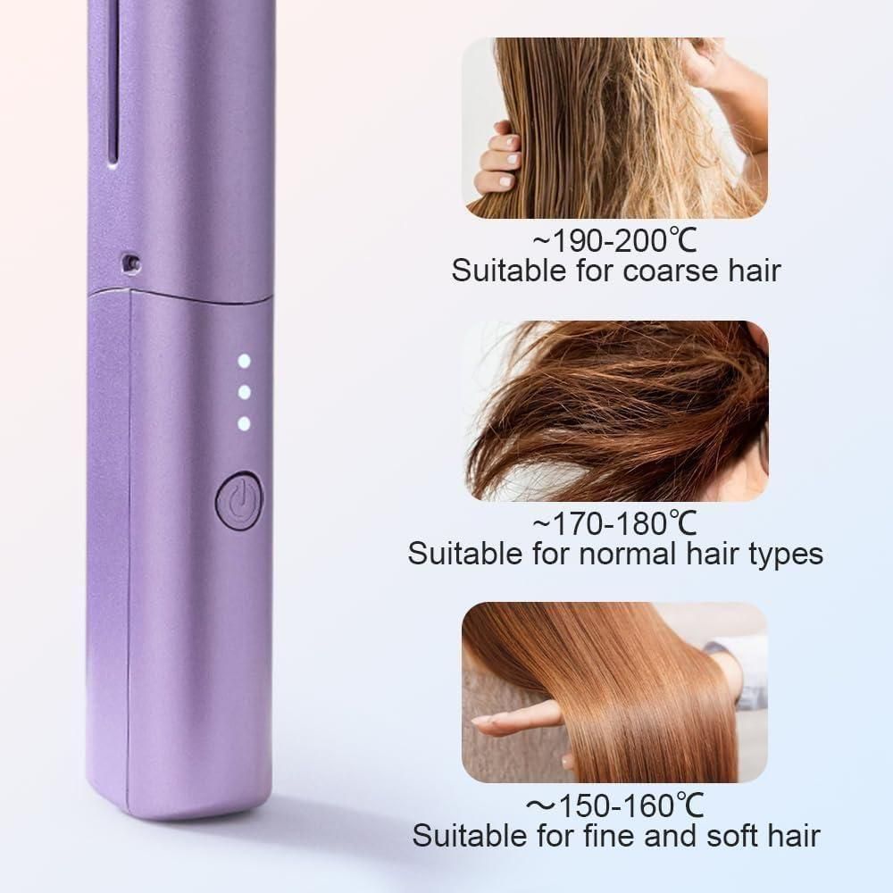 Portable Mini Hair Straightener, Hot Comb