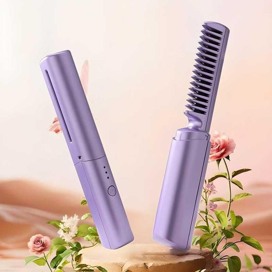 Portable Mini Hair Straightener, Hot Comb